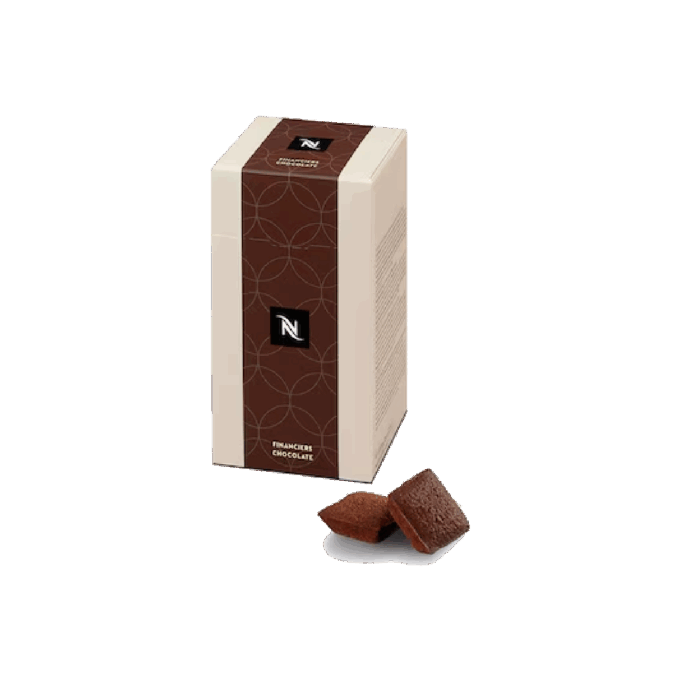Bolachas Nespresso® Financiers Chocolate 10 unid.