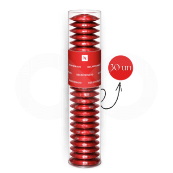 Capsulas Originais Nespresso® Pro Decaffeinato Tubo 30 unid.