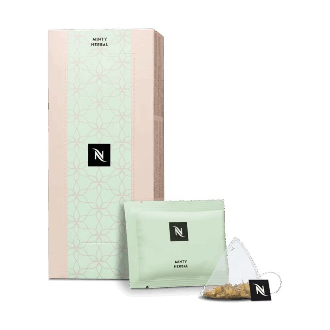 Chá Nespresso® Minty Herbal 25 unid.