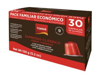 Cápsulas Compatíveis Alumínio Nespresso® Torrié® Expresso Clássico 30 unid.