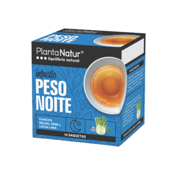 Chá PlantaNatur® Infusão Peso Noite 10 unid