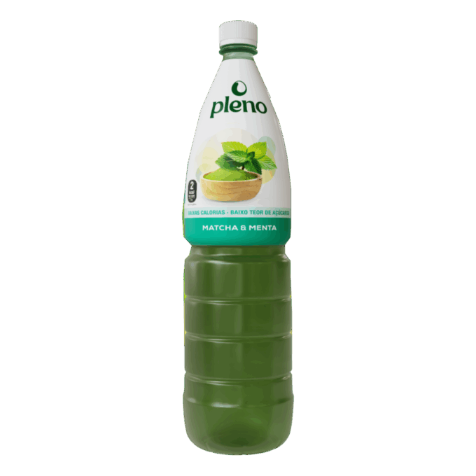 Pleno® Tisanas Matcha & Menta 330ml