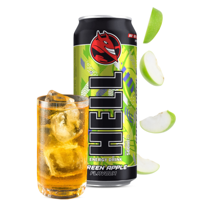 Bebida Energética Hell Energy® Green Apple 500ml